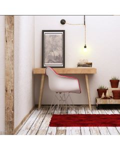 HANAH HOME Radni sto Valencia, svetlo braon