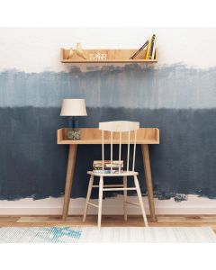 HANAH HOME Radni sto sa policom Harmony, svetlo braon