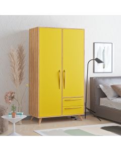 HANAH HOME Ormar Cyria, žuta - 811MDD4126