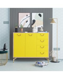 HANAH HOME Cipelarnik Zea, žuta - 811MDD4130