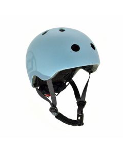 SCOOT AND RIDE Kaciga za decu , Steel S-M