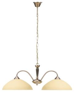 Rabalux Luster Regina E27 2x MAX 60W bronzana (8177) - 8177