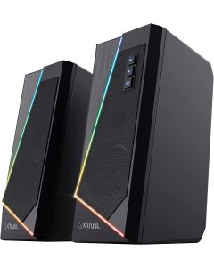 TRUST Zvučnik GXT609 ZOXA RGB 2.0/12W(6W RMS)/crna - 24070