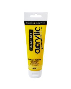 DALER ROWNEY Boja akrilna 120ml žutaprimarna 123120603 graduate - 82014