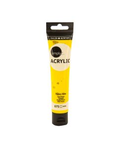 DALER ROWNEY Boja akrilna 75ml žuta primary 126975675 simply - 82019