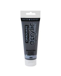 DALER ROWNEY Boja akrilna 120ml grey neutral 123120084 graduate - 82098