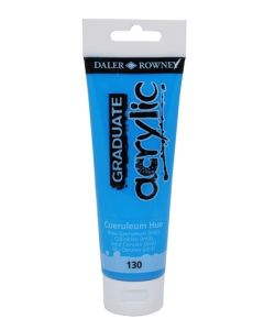 DALER ROWNEY Boja akrilna 120ml coeruleum hue 123120130 graduate - 82108