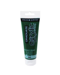 DALER ROWNEY Boja akrilna 120ml hookers green 123120343 graduate