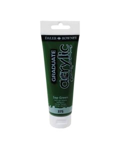 DALER ROWNEY Boja akrilna 120ml sap green 123120375 graduate - 82123