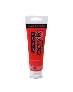 DALER ROWNEY Boja akrilna 120ml vermilion hue 123120588 graduate - 82133