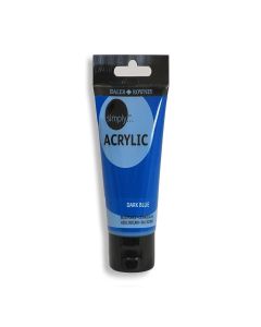 DALER ROWNEY Boja akrilna 250ml plava tamno 126250142 simply - 82154