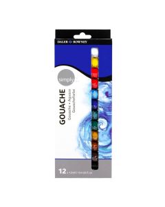 DALER ROWNEY Boja gvaš set 12/1 set 12x12ml 126600912 simply - 82159