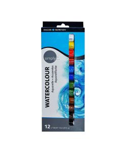 DALER ROWNEY Tempere 12/1 watercolour set 12x12ml 134500100 simply - 82177