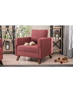 ATELIER DEL SOFA Fotelja Bella Armchair, crvena - 825BLC1514