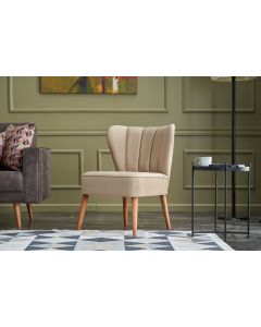 ATELIER DEL SOFA Fotelja Layla, krem