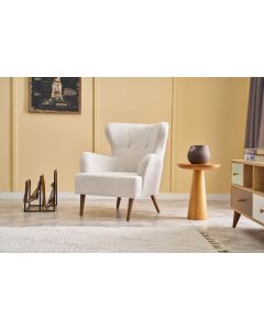 ATELIER DEL SOFA Fotelja Karina Prestij, krem