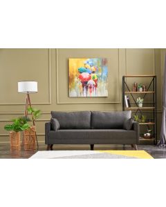 ATELIER DEL SOFA Trosed Bella, antracit