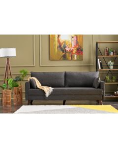 ATELIER DEL SOFA Trosed Bella Sofa Bed, antracit - 825BLC2575