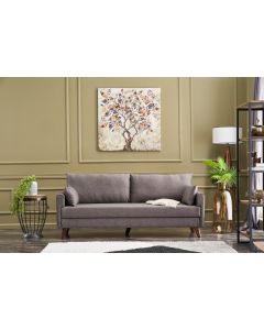 ATELIER DEL SOFA Trosed Bella Sofa bed, braon - 825BLC2583