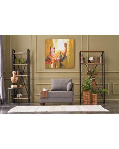 ATELIER DEL SOFA Fotelja Fly, desna, braon