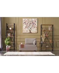 ATELIER DEL SOFA Fotelja Fly, desna, bež