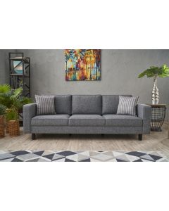 ATELIER DEL SOFA Trosed Kale Linen, siva