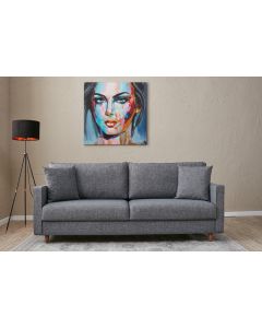 ATELIER DEL SOFA Trosed Eva, siva