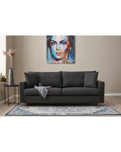 ATELIER DEL SOFA Trosed Eva, antracit