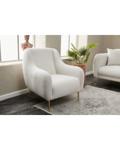 ATELIER DEL SOFA Fotelja Simena, krem - 825BLC2828