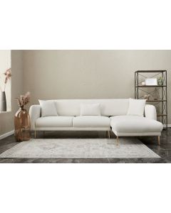 ATELIER DEL SOFA Ugaona garnitura Simena, desna, krem