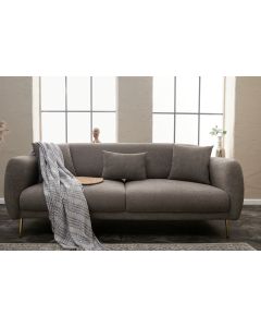 ATELIER DEL SOFA Sofa trosed Simena, siva - 825BLC2838