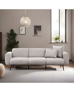 ATELIER DEL SOFA Trosed Side, svetlo siva