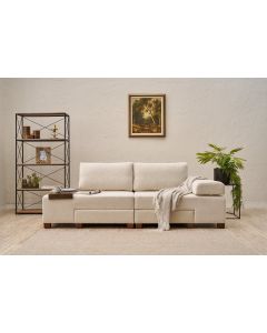ATELIER DEL SOFA Trosed Perenna Chenille, krem