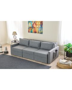 ATELIER DEL SOFA Trosed Saros, siva