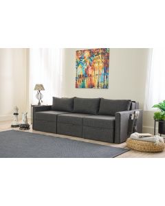 ATELIER DEL SOFA Trosed Saros, antracit