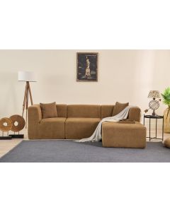 ATELIER DEL SOFA Ugaona garnitura Raks, braon