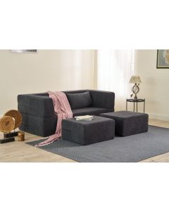 ATELIER DEL SOFA Dvosed Pirgos, antracit