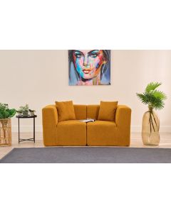 ATELIER DEL SOFA Dvosed Raks, narandžasta
