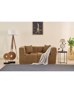 ATELIER DEL SOFA Dvosed Raks, braon