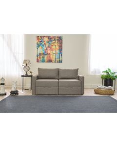 ATELIER DEL SOFA Dvosed Saros, braon