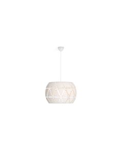 PHILIPS Sandalwood visilica - luster beli 1xmax60W - 40918-31-PN