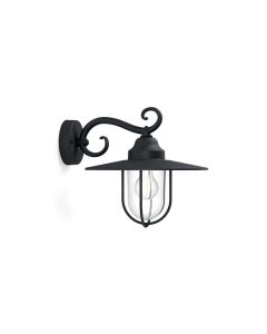 PHILIPS Pasture spoljašnja zidna svetiljka crna 1xmax.60W - 16270-30-PN
