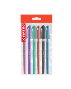 STABILO Hemijska olovka Excel, set 1/6 - 828F6