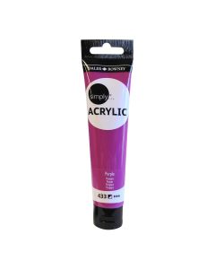 DALER ROWNEY Boja akrilna 75ml purple 126975433 simply - 83242