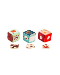 Lilliputiens Set kocki farma igra žmurke - 83272