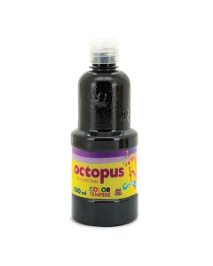 OCTOPUS Tempera 500ml crna unl-1125 - 83512