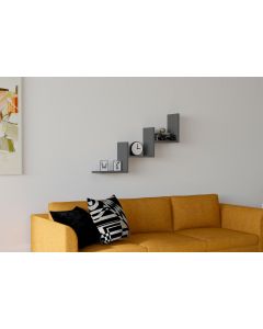 HANAH HOME Zidna polica Mist, antracit - 835PUQ1651