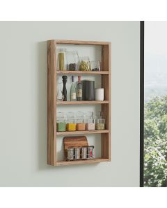 HANAH HOME Zidna polica Quatro, braon