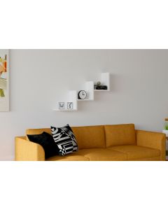 HANAH HOME Zidna polica Mist, bela - 835PUQ2837