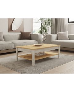 HANAH HOME Klub sto Moli, krem/bela - 835PUQ2839